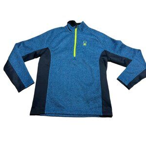 Spyder Pullover Blue Size Medium